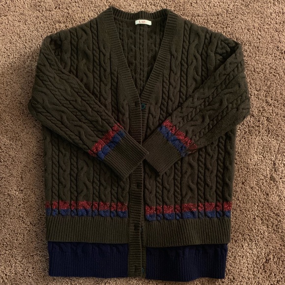 LAP oversized chunky cardigan - Picture 3 of 7